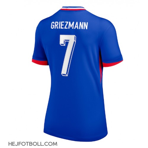 Frankrike Antoine Griezmann #7 Hemmatröja Dam EM 2024 Kortärmad